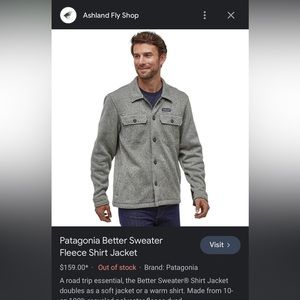 Patagonia Better Sweater Fleece Shirt Jacket